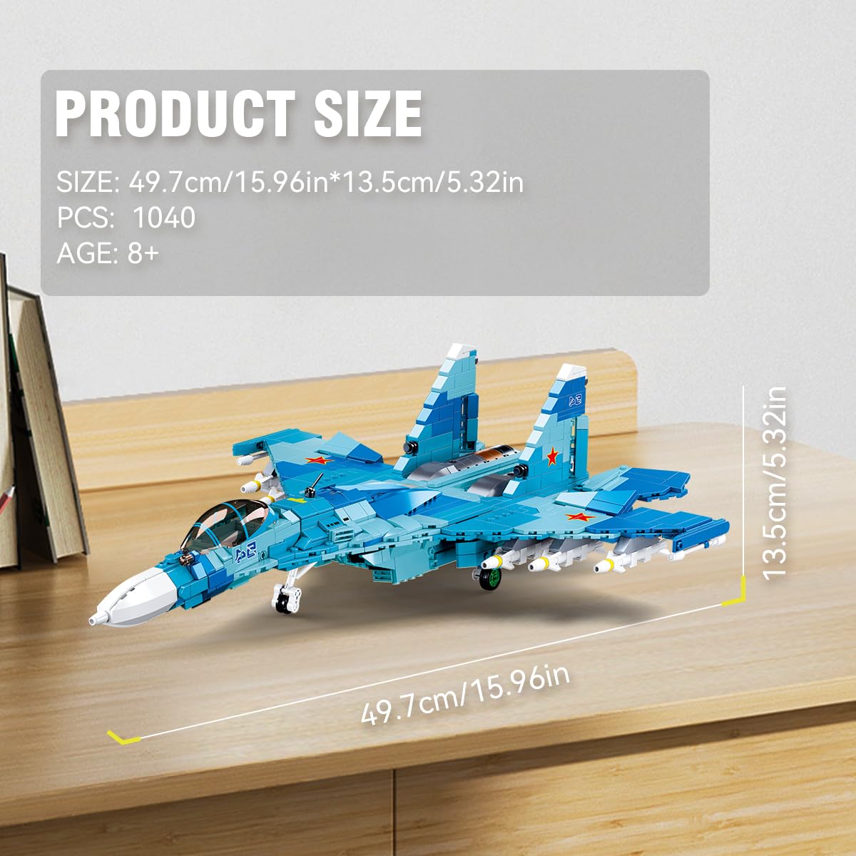 Amazon.co.jp: DAHONPA Su-27 戦闘機 ミリタリー アーミー 飛行機